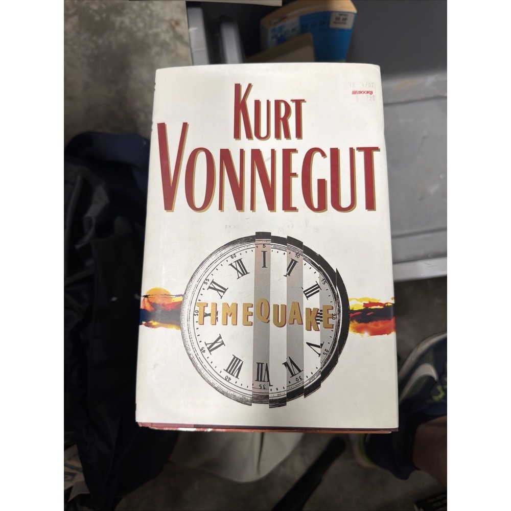 Timequake Kurt Vonnegut 1997 1st Edition 1st Printing Hardcover DJ